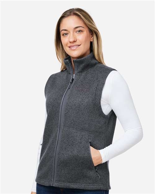 Women's Drop Line Fleece Vest - Image 18