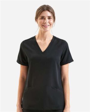 Alternative view of Women's Invincible V-Neck Stretch Scrub Top