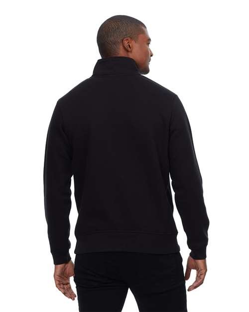 Unisex Ultimate Fleece Quarter-Zip Sweatshirt - Image 3