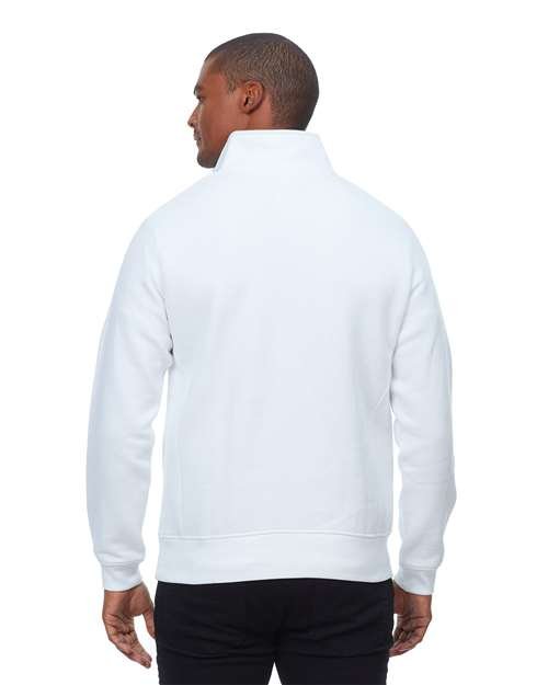 Unisex Ultimate Fleece Quarter-Zip Sweatshirt - Image 15