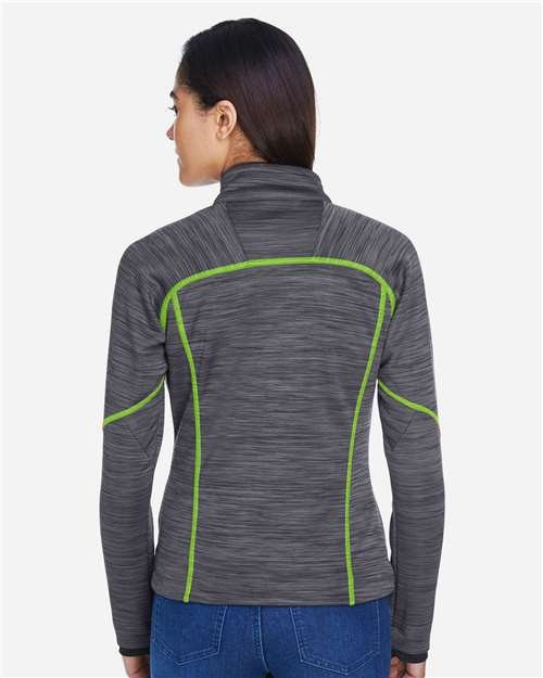 Women's Flux Mélange Bonded Fleece Jacket - Image 5