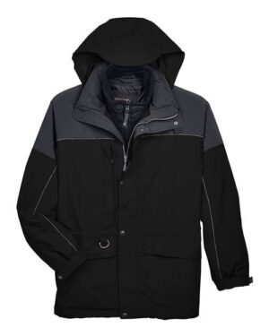 Men's 3-in-1 Two-Tone Parka
