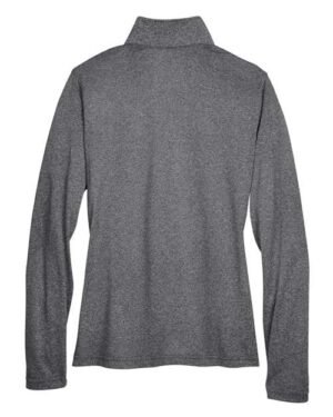 Alternative view of Women's Cool & Dry Heathered Performance Quarter-Zip Pullover