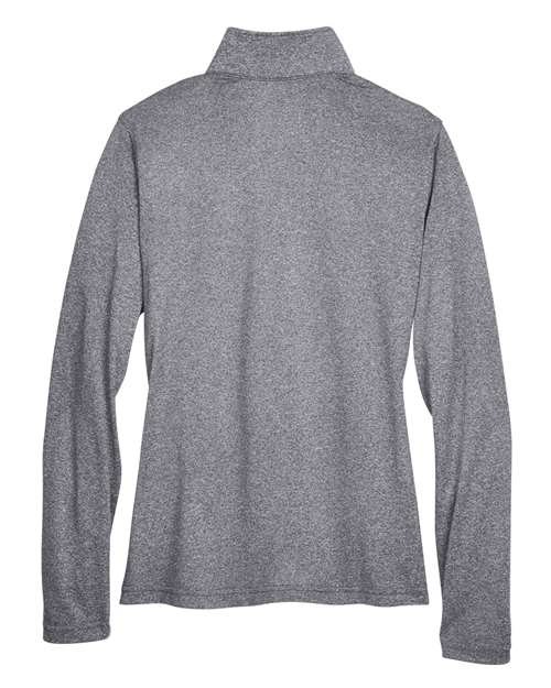 Women's Cool & Dry Heathered Performance Quarter-Zip Pullover - Image 8
