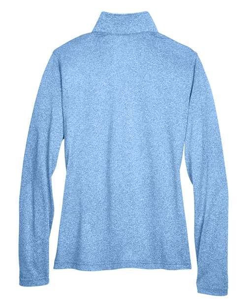 Women's Cool & Dry Heathered Performance Quarter-Zip Pullover - Image 13