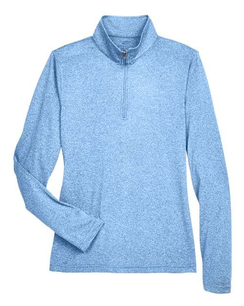Women's Cool & Dry Heathered Performance Quarter-Zip Pullover - Image 12