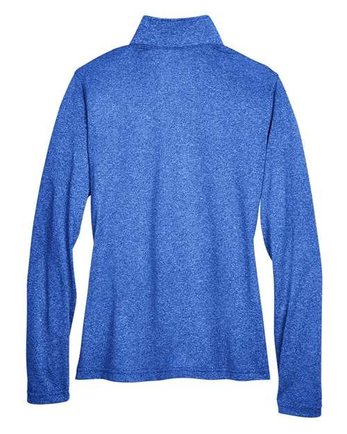 Women's Cool & Dry Heathered Performance Quarter-Zip Pullover - Image 18