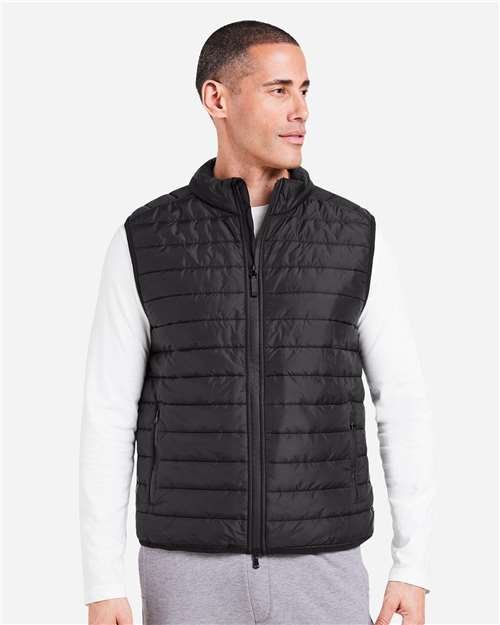 Men's Quilted Puffer Vest - Image 4