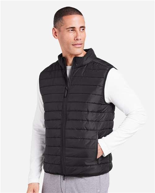 Men's Quilted Puffer Vest - Image 5