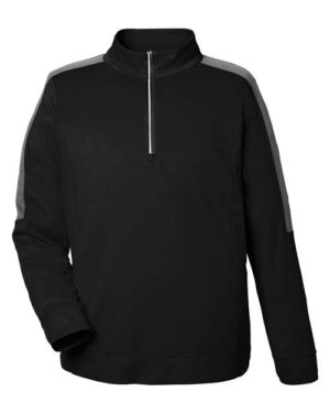 Men's Market Snag Protect Mesh Colorblock Quarter-Zip Pullover