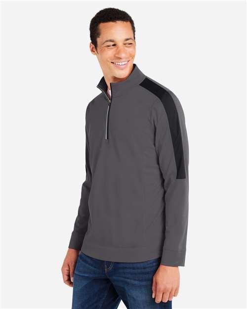 Men's Market Snag Protect Mesh Colorblock Quarter-Zip Pullover - Image 12