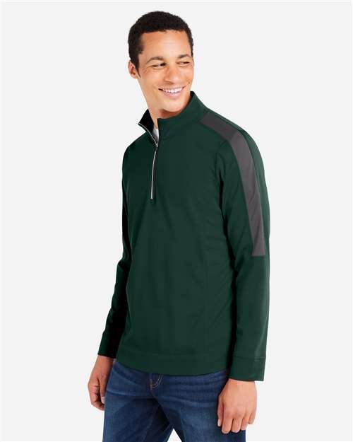 Men's Market Snag Protect Mesh Colorblock Quarter-Zip Pullover - Image 36