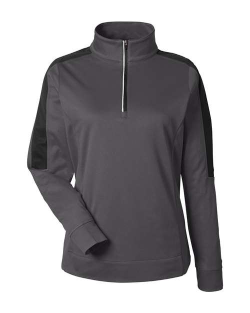 Women's Market Snag Protect Mesh Colorblock Quarter-Zip Pullover - Image 8