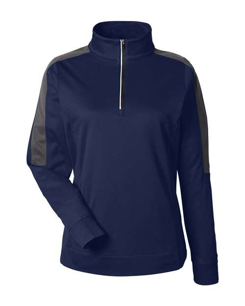 Women's Market Snag Protect Mesh Colorblock Quarter-Zip Pullover - Image 14