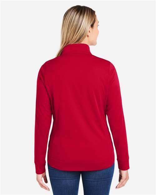 Women's Market Snag Protect Mesh Colorblock Quarter-Zip Pullover - Image 25