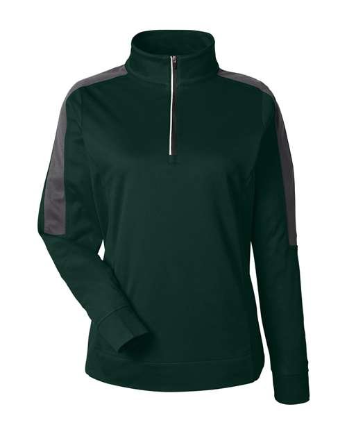 Women's Market Snag Protect Mesh Colorblock Quarter-Zip Pullover - Image 32