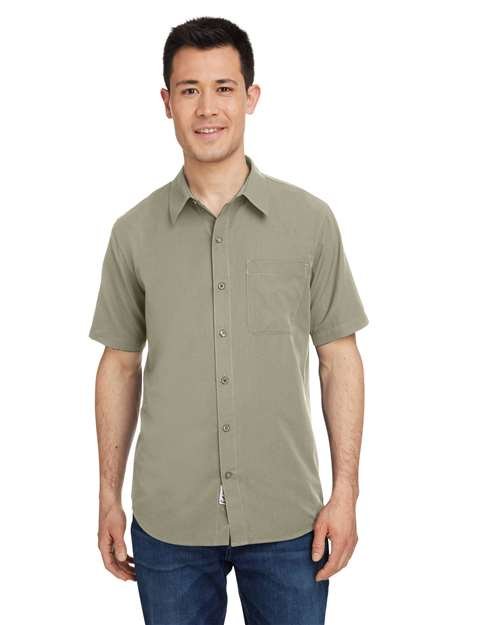Men's AirExchange Short Sleeve Woven Shirt - Image 4