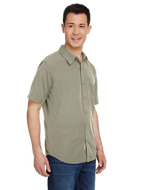 Men's AirExchange Short Sleeve Woven Shirt - Image 5