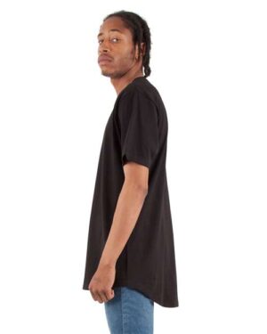 Alternative view of Unisex Curved Hem Long T-Shirt