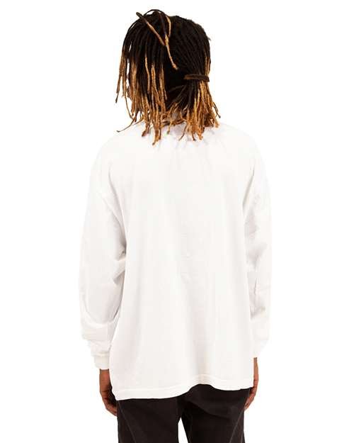 Unisex Max Heavyweight Garment-Dyed Long Sleeve T-Shirt - Image 19