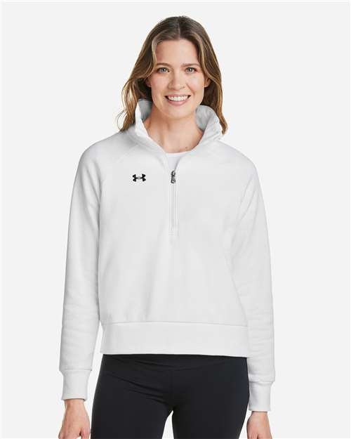 Women's Rival Fleece Half-Zip Pullover - Image 11