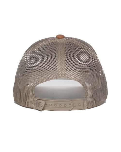 Tri-Color Mesh Back Trucker Cap - Image 2