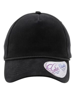 Women's Washed Five-Panel Rope Cap
