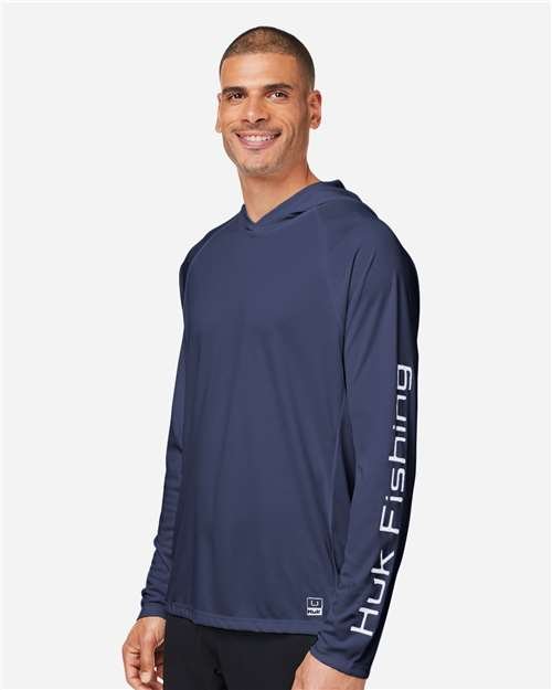 Men's LoPro Pursuit Long Sleeve Hooded T-Shirt - Image 21