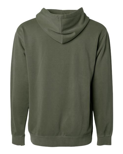 Unisex Midweight Pigment-Dyed Hooded Sweatshirt - Image 15
