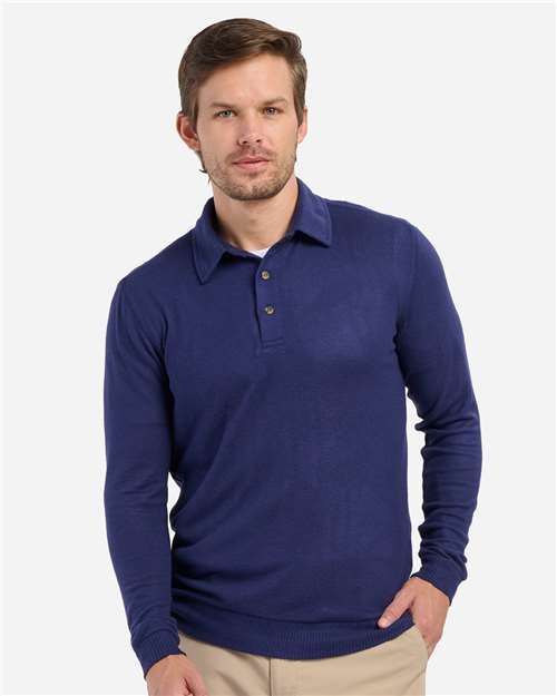 Men's Cuddle Sweater Polo - Image 8