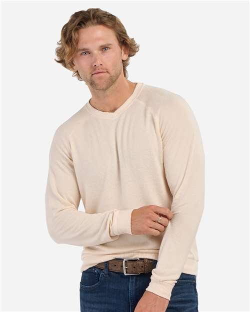 Men's Cuddle Cross-Neck Sweater - Image 3