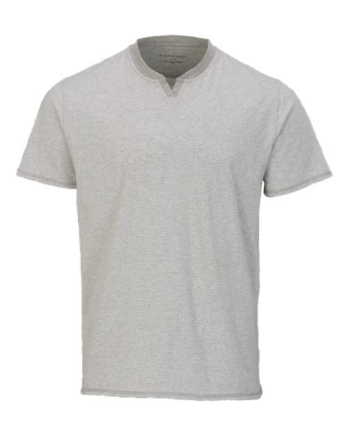 Men's Striped V-Notch T-Shirt - Image 10