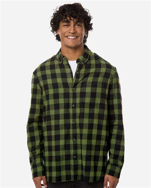 Men's Flannel Button Down Shirt - Image 4