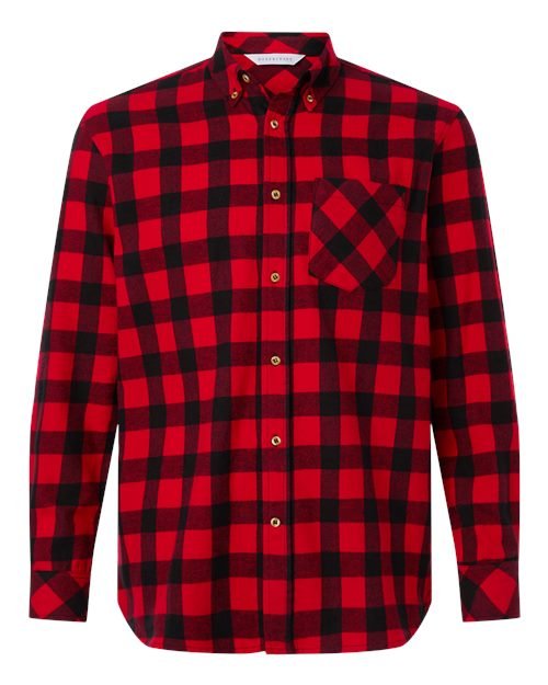 Men's Flannel Button Down Shirt - Image 40