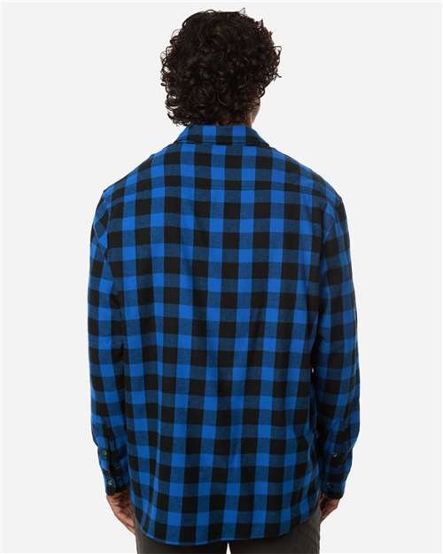 Men's Flannel Button Down Shirt - Image 51