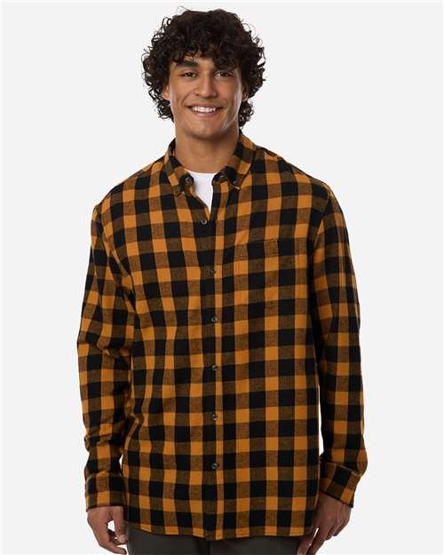 Men's Flannel Button Down Shirt - Image 59