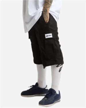 Alternative view of Unisex Fleece Cargo Shorts