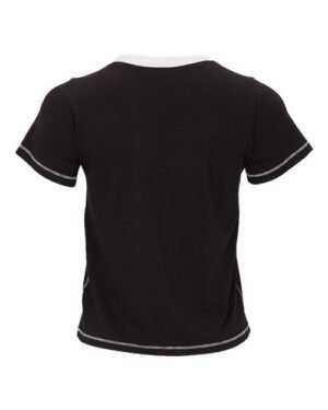 Alternative view of Women's Contrast Stitch Baby Tee