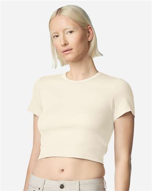 Women's Baby Rib Cropped Tee - Image 11