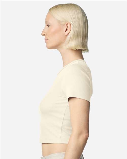 Women's Baby Rib Cropped Tee - Image 12