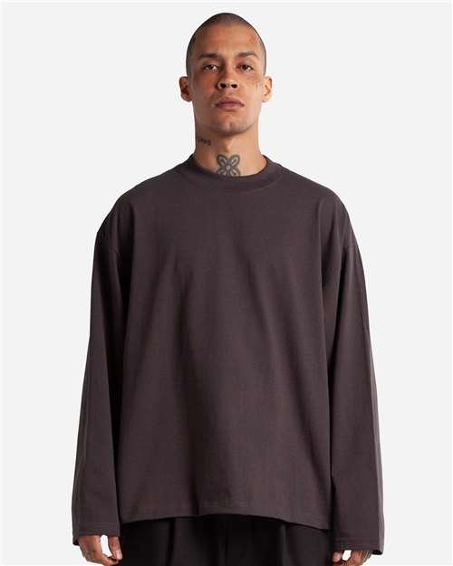 Unisex Max Heavyweight Oversized Long Sleeve T-Shirt - Image 8