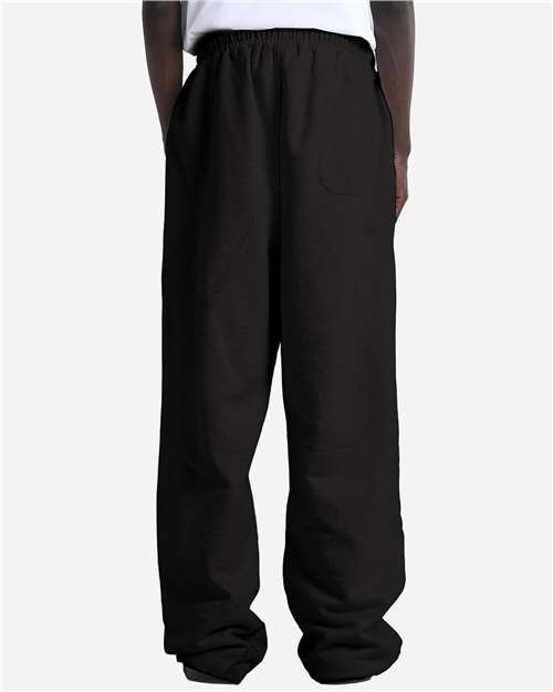 Unisex Garment-Dyed Pleated Fleece Pants - Image 3