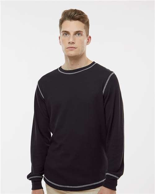Men's Vintage Thermal Long Sleeve T-Shirt - Image 4