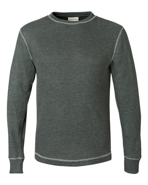 Men's Vintage Thermal Long Sleeve T-Shirt - Image 8