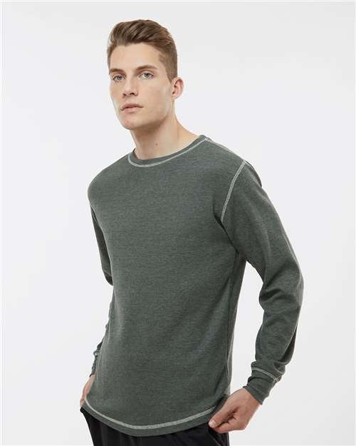 Men's Vintage Thermal Long Sleeve T-Shirt - Image 12