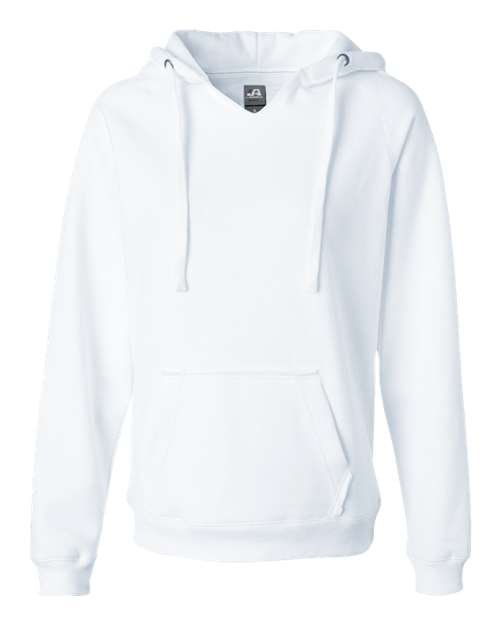 Women's Sueded V-Neck Hooded Sweatshirt - Image 14