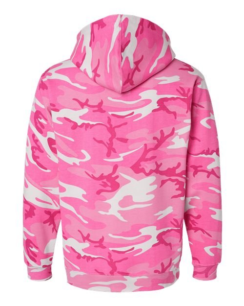 Unisex Camo Fleece Hoodie Sweatshirt - Image 11