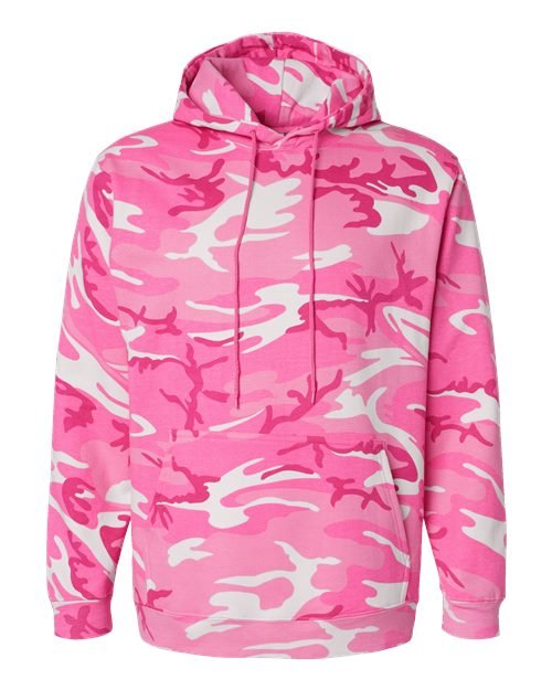 Unisex Camo Fleece Hoodie Sweatshirt - Image 9