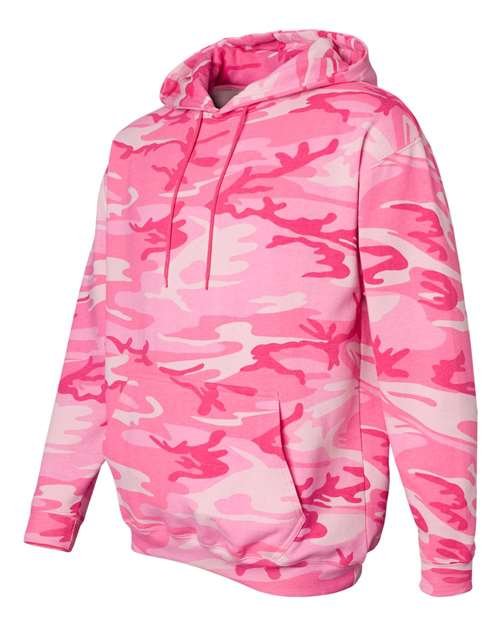 Unisex Camo Fleece Hoodie Sweatshirt - Image 10