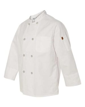 Alternative view of Button Chef Coat with Thermometer Pocket